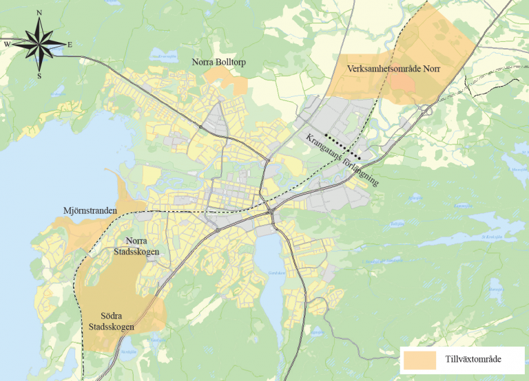 Tillväxtområden - pågående exploateringsprojekt - Alingsås kommun